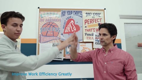 AGCAN Cork Bulletin Board 17" x 23" Push Pin Board for Wall with Aluminum Frame Note Board for Home Office School