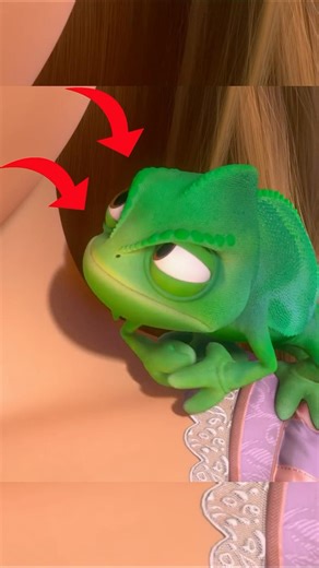 Why Pascal isn’t just an animal? #tangled #disney #shorts