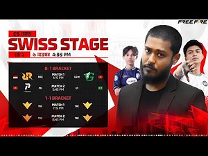 Clash Squad ওয়ার্ল্ড কাপ Swiss Stage Day 2 😍 RRQ VS GOW 🔥 PE VS E1 Esports 😍 Free Fire World Series