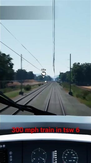 300 MPH Speed Test! 🚄 ‪@TrainSimWorld‬