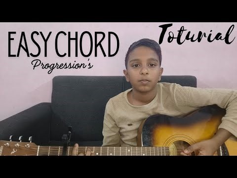 Melodic Guitar Chords progressions / Easy toturial// for beginners 👍🏻🙏🏻