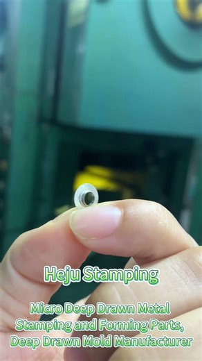 Deep Draw Manufacturing | Micro Deep Drawn Metal Stamping | Deep Draw Dies #deepdrawing #stamping