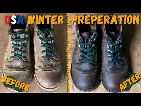 Preparing AFRICAN RANGER boots for USA/UK WINTER! // Jim Green Footwear
