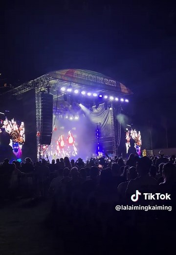 The script #nothing #concert #adayonthegreen