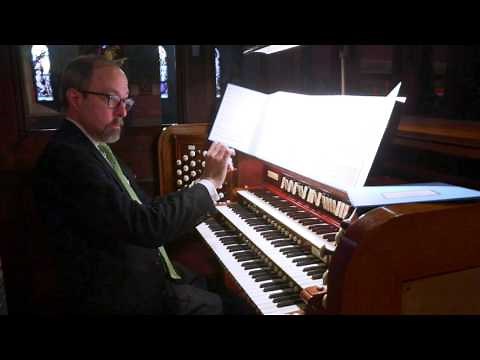 John Cook Paean on Divinum Mysterium | Mark Dwyer Organist | Aeolian-Skinner Pipe Organ