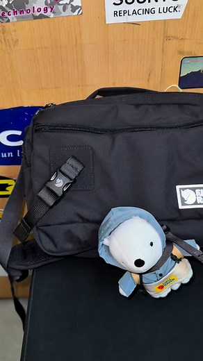 Fjällräven Vardag Shoulder Bag 6 ✖️Vol: 6L ✖️現貨：黑色、紫色 🐈‍⬛ 日常出街必備嘅輕便單肩袋～ 尺寸啱啱好 (⸝⸝>ᴗ