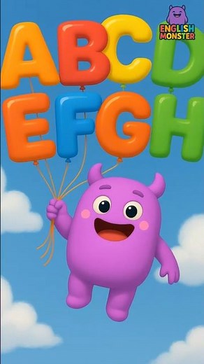 Fun ABC Song for Kids | Learn Alphabet with Engli the Monster