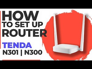 ✅ How to Set Up Tenda N301 | How to Setup Tenda N300 N301 WiFi Router