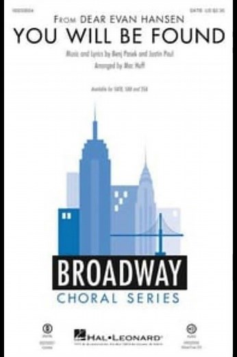 You Will Be Found (Dear Evan Hansen) Accompaniment Track - arr. by Mac Huff (preview) #choraltracks