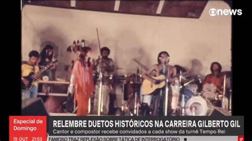 24K views · 3.7K reactions | RARÍSSIMO E INÉDITO ❤️ A GloboNews conseguiu recuperar um arquivo de Gilberto Gil e Rita Lee interpretando “Domingo no Parque” em 1977, na turnê Refestança. Um registro histórico e importantíssimo para a música brasileira. Um agradecimento especial a Henrique Porto pela pesquisa e a @globonews por esse registro. A Globo tem em seus arquivos preciosidades. O nosso desejo é que isso seja compartilhado cada vez mais. | Tropicália Viva | Facebook
