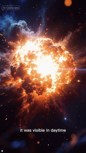 A Star Exploded So Bright We Saw It in Daylight ☀️✨