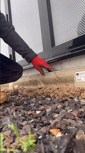 ACO drain install #drainage #landscaping #groundwork #construction #bricklayer #satisfying #shorts