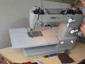 Pfaff 360 Nähmaschine Sewing machine Швейная машина test