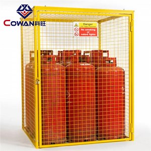 [Hot Item] Gas Bottle Storage Cage Cylinder Cages/Lockers Cylinder Storage Cabinets, Cages & Lockers