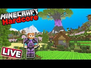 Let's Build a HOUSE in HARDCORE MINECRAFT 1.20 - Survival Let's Play