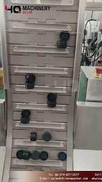 Fip cap sorting equipment with lifting hopper|YQ machinery bulk cap feeding elevator