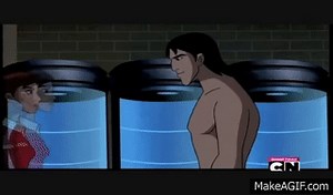 Gwen and Kevin kiss 3 on Make a GIF