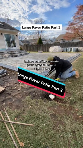 How to Build a Large Concrete Paver Patio - Step-by-Step Guide