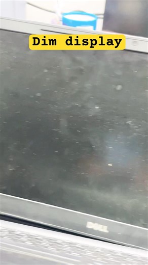 Dell laptop dim display problem #delllaptop #dell #displaycable #display #displayproblem