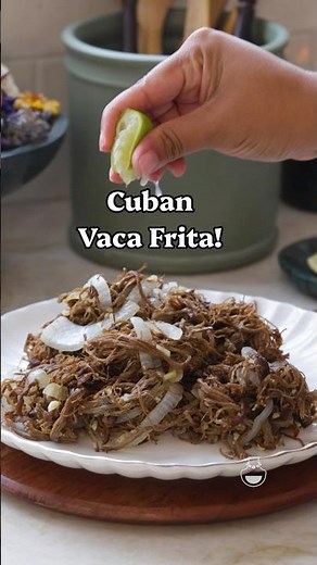 How To Make CRISPY Cuban Vaca Frita!