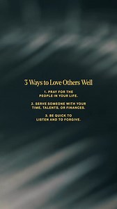 “A new commandment I give to you, that you love one another: just as I have loved you, you also are to love one another.” - John 13:34 NIV | YouVersion