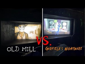 Old Mill vs. Garfield’s Nightmare - Side by Side Full Ride POV - Kennywood Park - Dark Ride