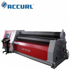 [Hot Item] Accurl W11f 4*1500mm 3-Roller Metal Plate Rolling Machine
