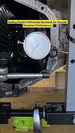 Setting Perfect Differential Backlash for Smooth Drivetrain Performance