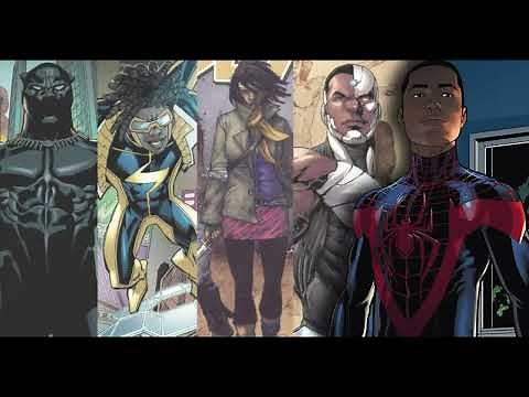 Marvel vs DC: A Comparative Study of Black Heroes