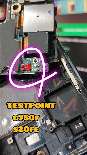 Samsung S20 FE G780g testpoint frp bypass