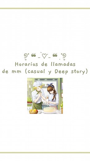 Horarios de Chats en Mystic Messenger