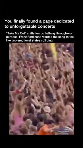 Take me out - Franz Ferdinand live
