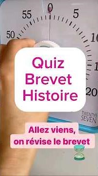 On révise le brevet en une minute !