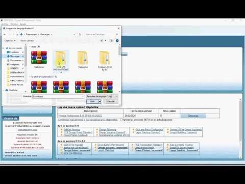 Como cambiar a español el Proteus 8 7