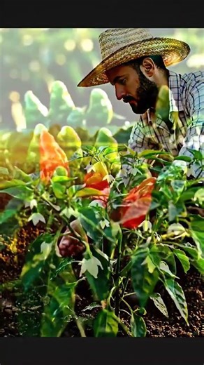 Plant Chillies for a HUGE Harvest! #agriculturelife #farming #farmingtraditions#cropproduction#fruit