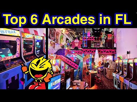 Best & Biggest Arcades in Central Florida | Retro Old School Arcade Games in Florida