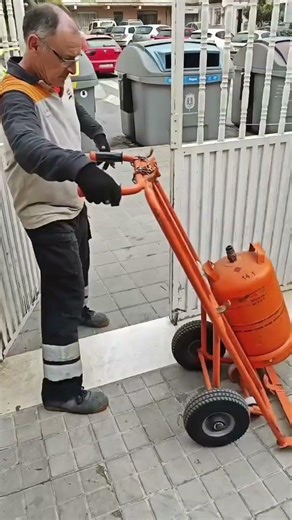 развитая Европа. газовые баллоны