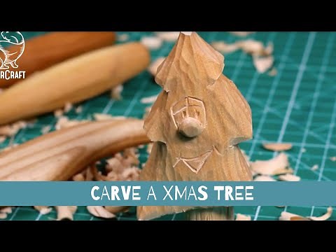 Christmas Tree 🎄 Carving Tutorial