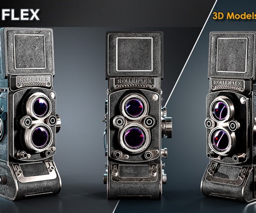 ArtStation - ROLLEIFLEX / 3D Model Full Tutorial | Tutorials