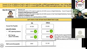 3 comments | Have you heard of SkillsFuture Credit but are unsure of how to use it? Check out this video with our SkillsFuture Advice expert Luc, to find out about the various schemes available and how to navigate through the processes! For more information, head over to bit.ly/SFportal2020 to discover courses for your upskilling journey, and sign up using your SkillsFuture Credit Top-Up. #NorthEastCDC #HeartAtWork #SGUnited | North East Community Development Council | Facebook