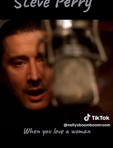 Steve Perry's Greatest Voice in When You Love a Woman Music Video