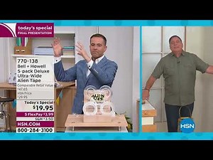 Bell + Howell 5pack Deluxe UltraWide Alien Tape