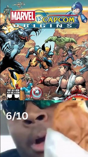 Ranking Every Marvel Vs Capcom Game #shorts