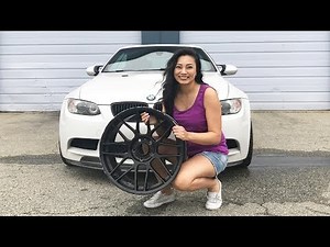 How to Repair Curb Rash on Wheel Rims - Refinish/ Paint DIY