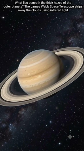 Secrets of the Outer Solar System: JWST's Infrared View of the Gas Giants #short