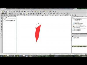 Creacion de poligono, usando autoensamblado (snap), y calculo de area en Quantum GIS (QGIS)