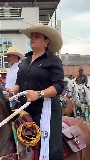 Stunning Cowgirls Horse Parade 🇨🇴 | Cabalgata Ginebra 2024 4K