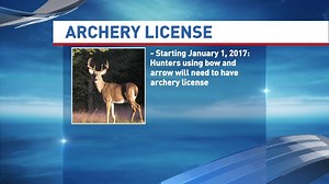 Bow hunters will need an archery license in Maine to hunt