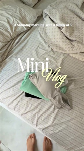 Mini Vlog of a busy morning for a family of 5! #creatorsearchinsights #momvlog #familythings #healthylifestyle #activemom
