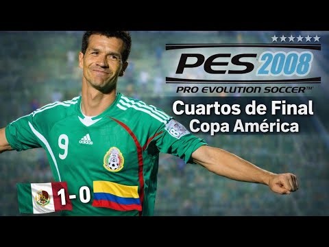 🔥 México vs Colombia | Cuartos de Final Copa América – ¿México rompe la maldición? | PES 2008